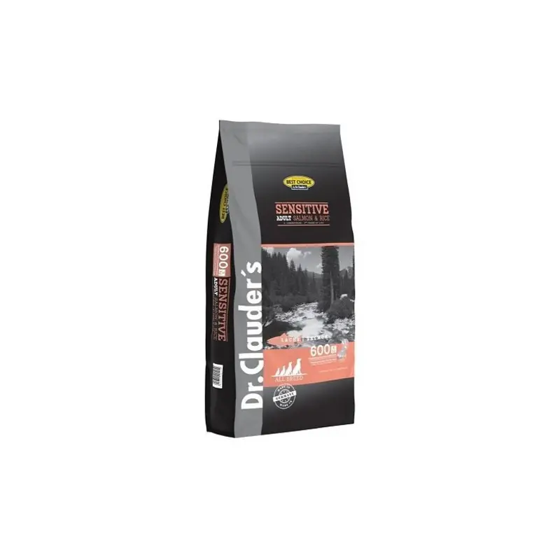 Nejprodávanější Best Choice Dog Adult Salmon & Rice Sensitive 12,5kg
