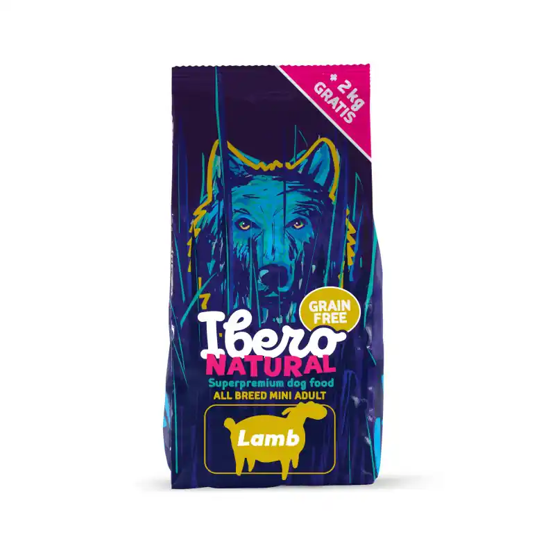 Akční Cena Ibero NATURAL dog GF LAMB adult MINI 12kg