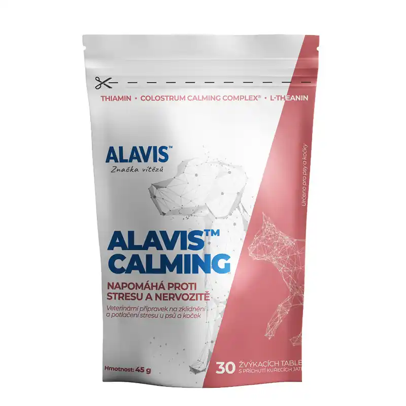 Alavis Calming pro psy a kočky 30tbl 45g Rychlé Dodání