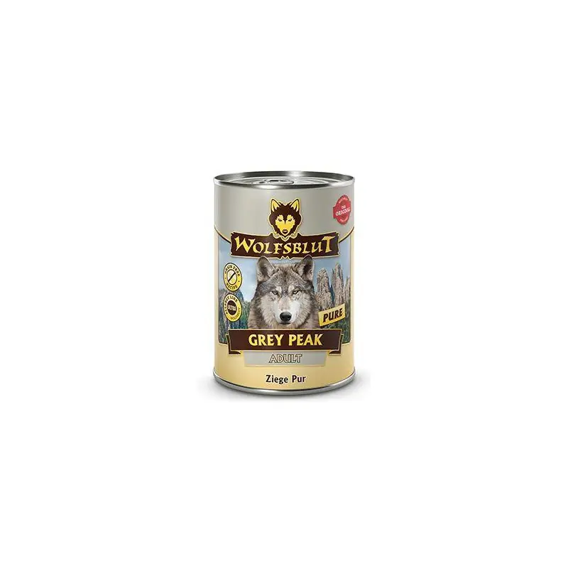 Wolfsblut Dog Adult Grey Peak Pure konz. 395g Vrácení Zdarma