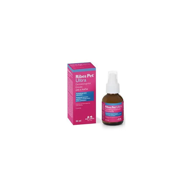 Cenová Bomba Ribes Pet Ultra kožní emulze pro psy a kočky 50ml