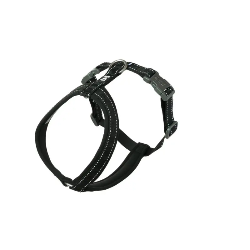Postroj Y Hurtta Casual ECO černý 45-55cm Ověřený