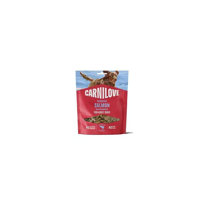 Bezpečná Platba Carnilove Dog Crunchy Snack Salmon+Blueberries 200g