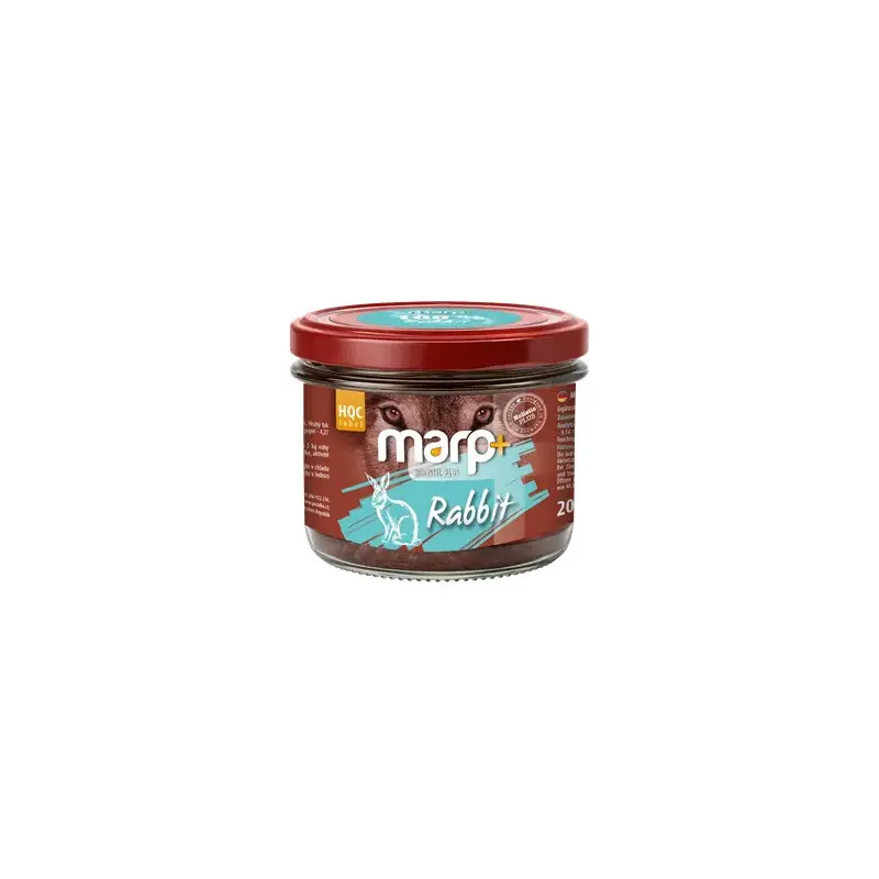 Levný Marp Holistic Plus - 100% králík ve sklenici Pes 200g