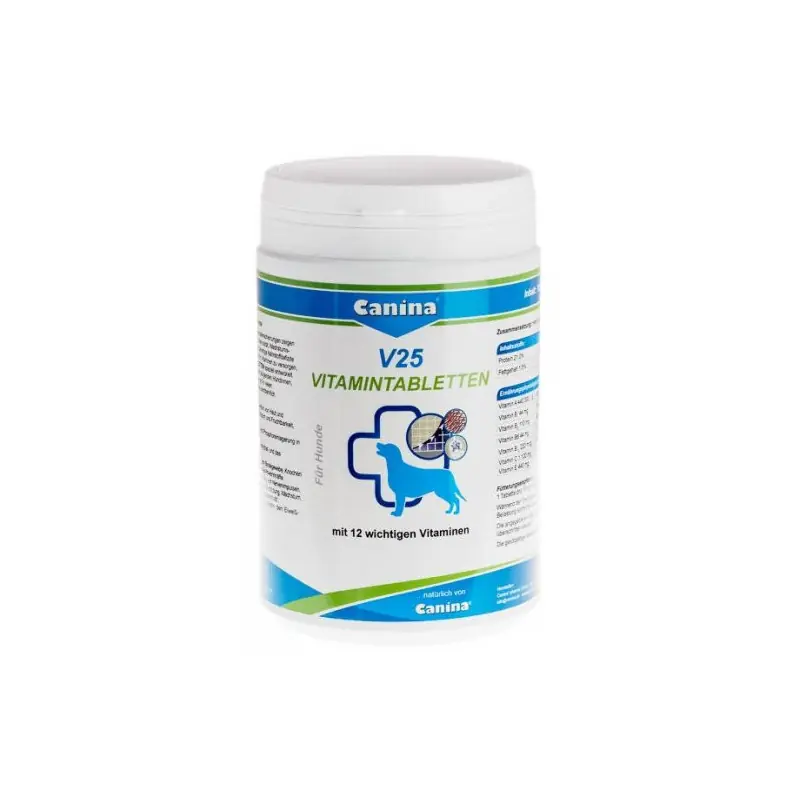 Canina V25 Vitamin Tabs 700g (210tbl.) Bezpečná Platba