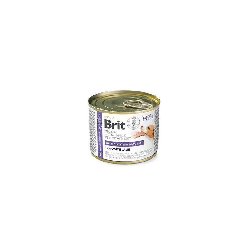 Nová Kolekce Brit VD Dog GF konz Gastrointestinal Low Fat 200g