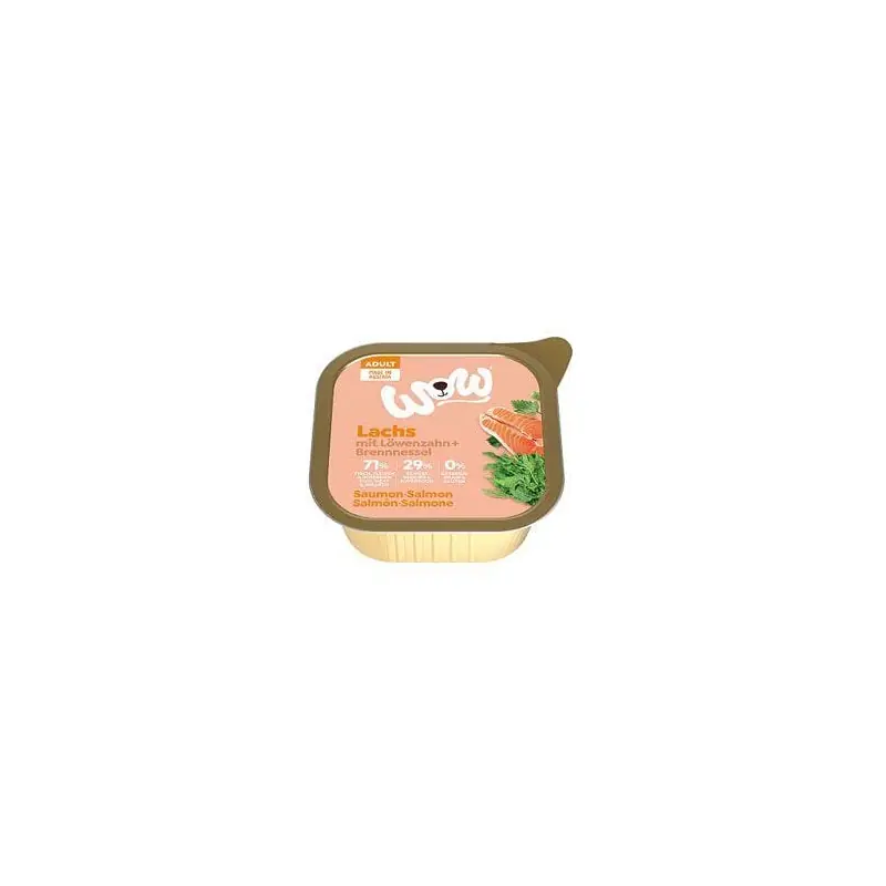 Originální WOW Losos s rajčaty Adult paštika 150g