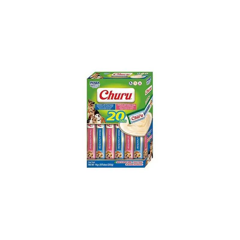 Churu Dog BOX Chicken with Seafoods Variety 20x14g Sleva
