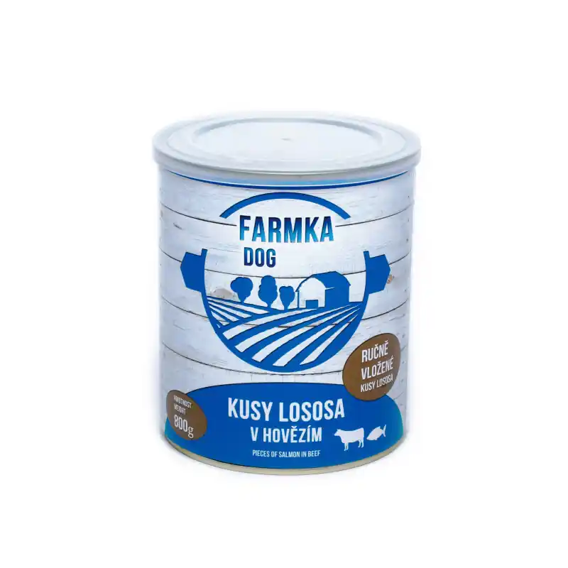 Výprodej Sokol Falco FARMKA DOG s lososem 800g