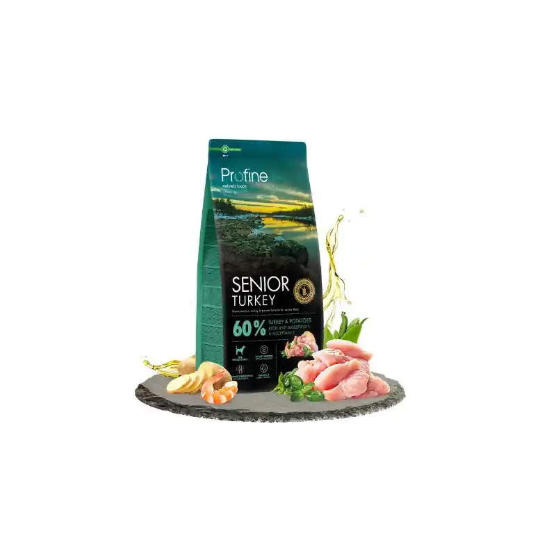 Profine Dog Dry Senior Turkey 12kg Značkový