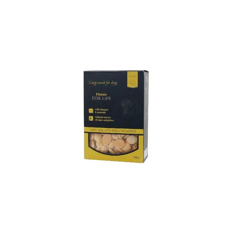 Originální Piškoty FITMIN FOR LIFE pro psy MINI 180g