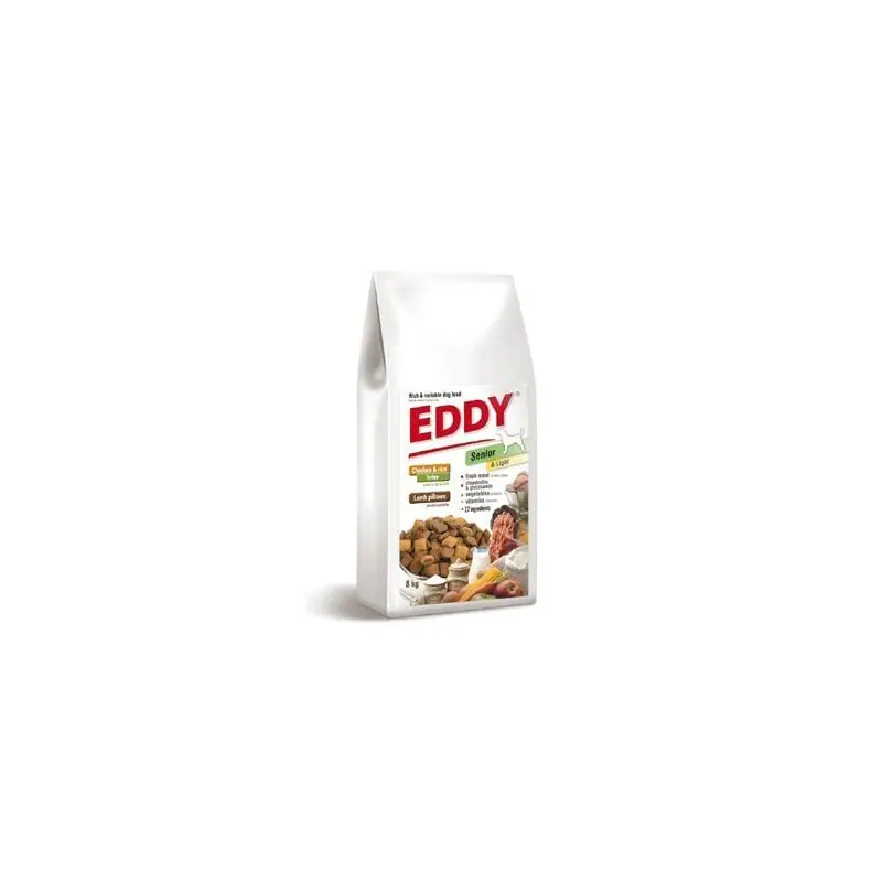 EDDY Senior & Light Breed polštářky s jehněčím 8kg Tovární Cena