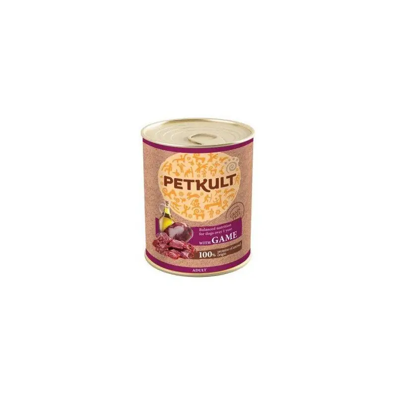 Petkult dog konz. Adult Zvěřina 800g Přímo Od Výrobce