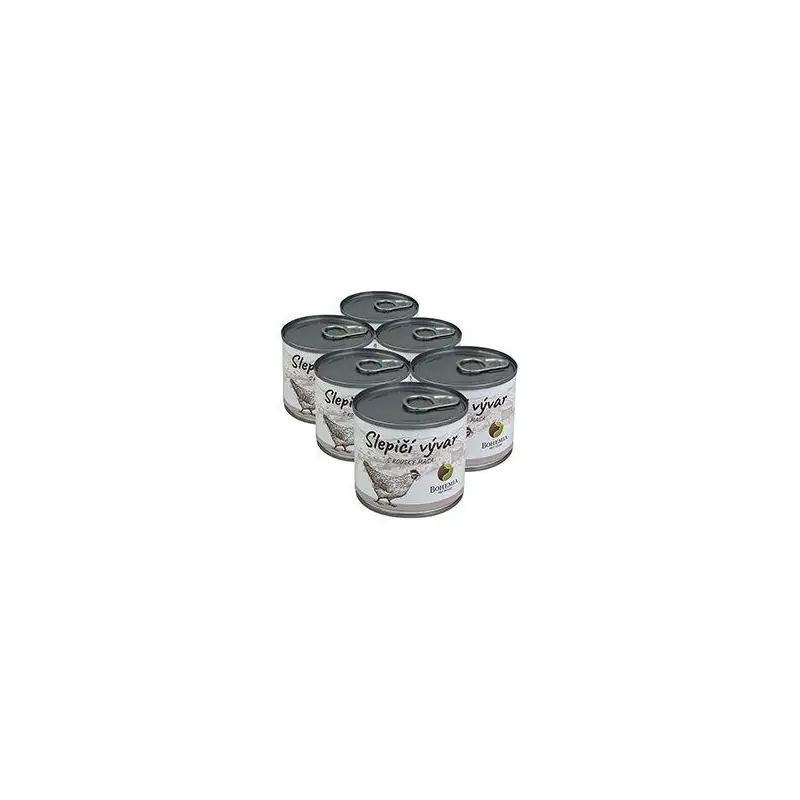 BOHEMIA Vývar Slepičí s kousky masa SIX PACK 6x140ml Expresní Doručení