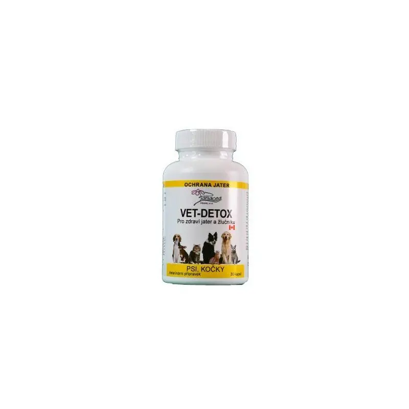 Vet Detox pro zdraví jater a žlučníku 30cps Cenově Výhodný