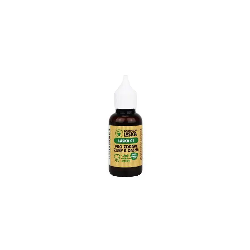Výprodej Láska 01 Pro zdravé zuby a dásně psů 30ml