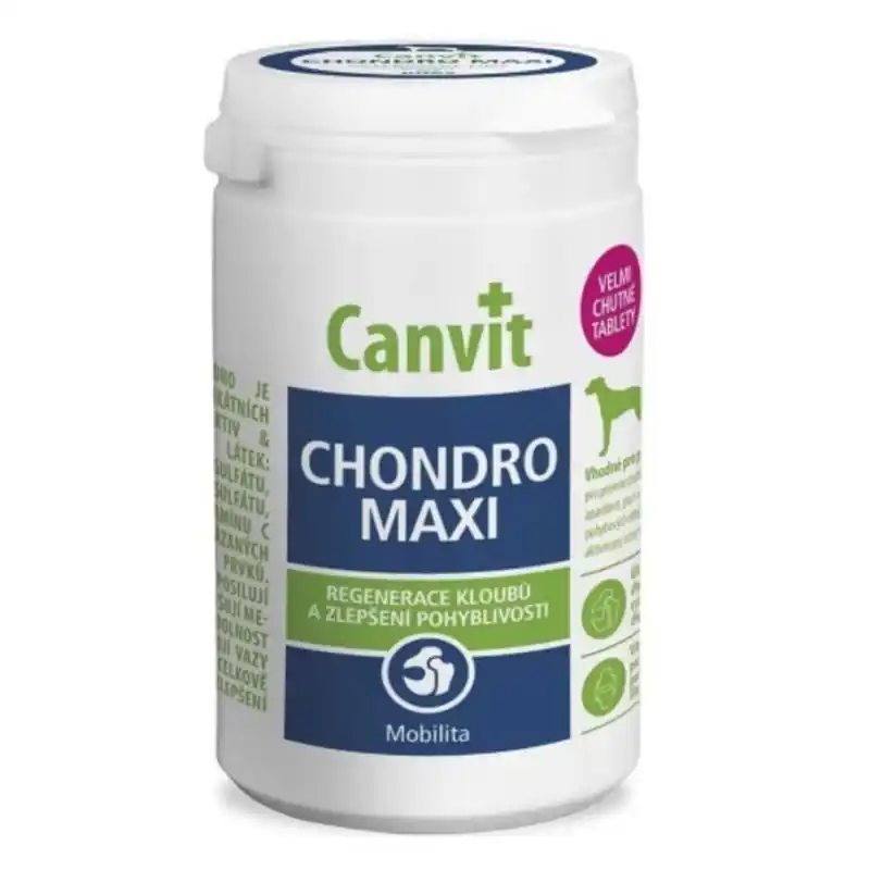 Omezená Nabídka Canvit Chondro Maxi pro psy ochucené tbl.76/230g