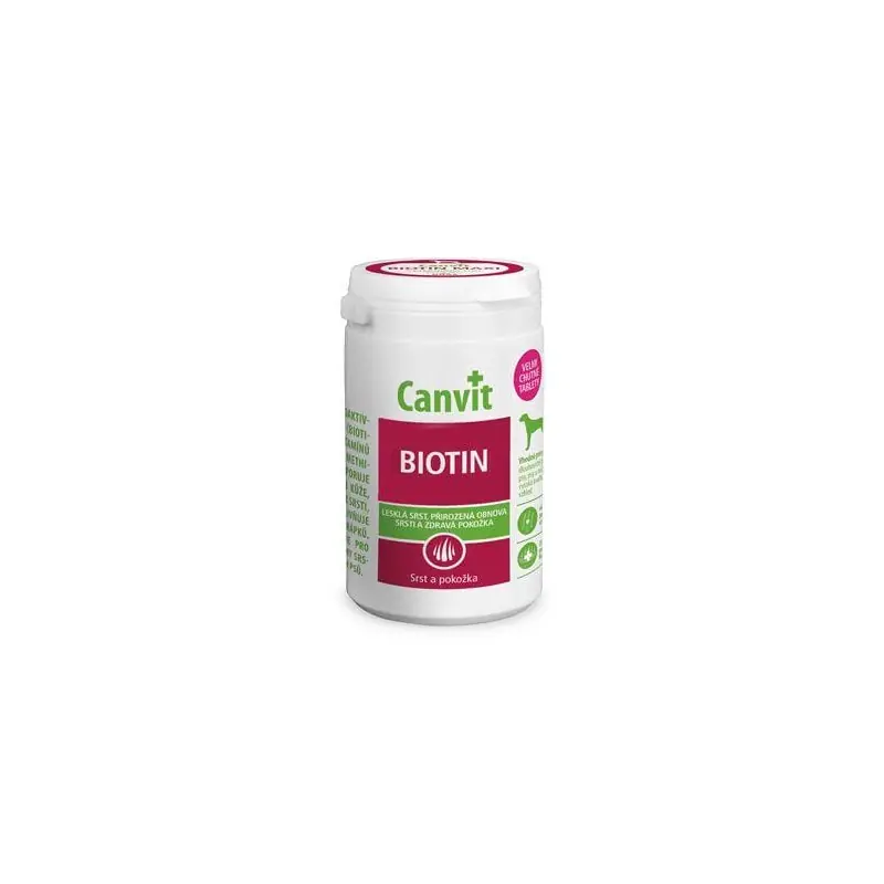 Canvit Biotin pro psy ochucený 230g Originální