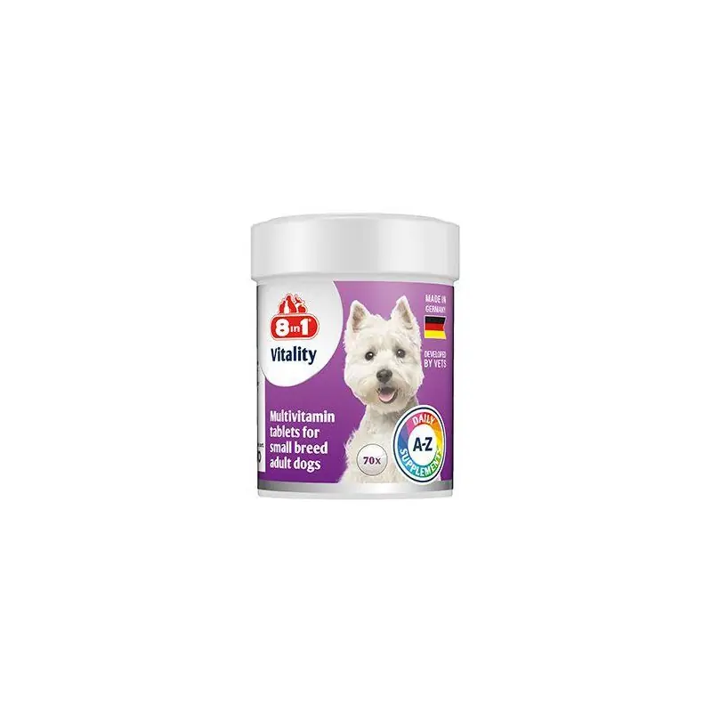 Vitality Multivitamin 8in1 for Small Breeds 70tbl Horká Nabídka
