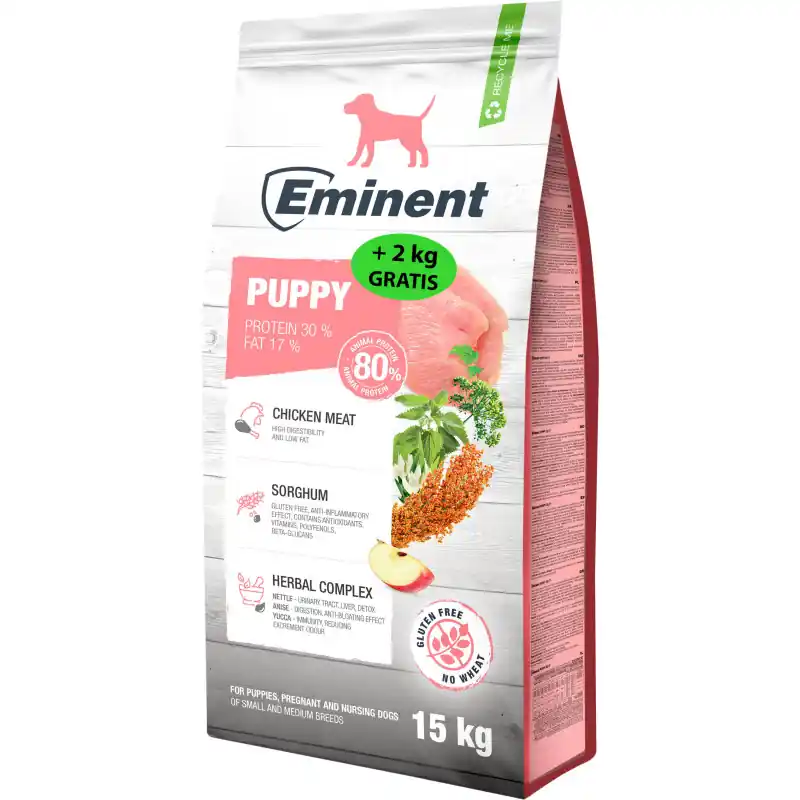 Eminent Dog Puppy 15kg Akce