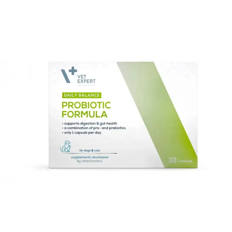 Zlevněný VetExpert ProBiotic Formula Dog & Cat 30 kapslí