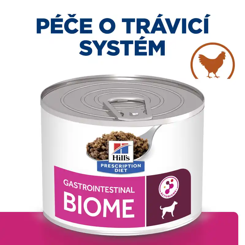 Hill‘s PD Dog I/D Gastrointestinal Biome Fiber & Digestive Care Chicken konz. 200g Přímo Od Výrobce