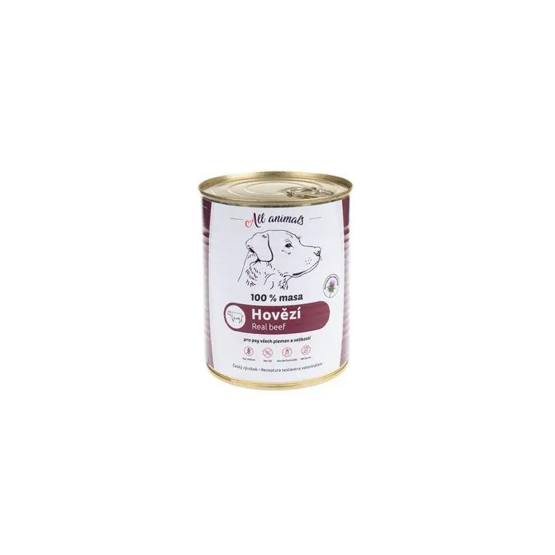 All Animals DOG hovězí mleté 800g Přímo Od Výrobce