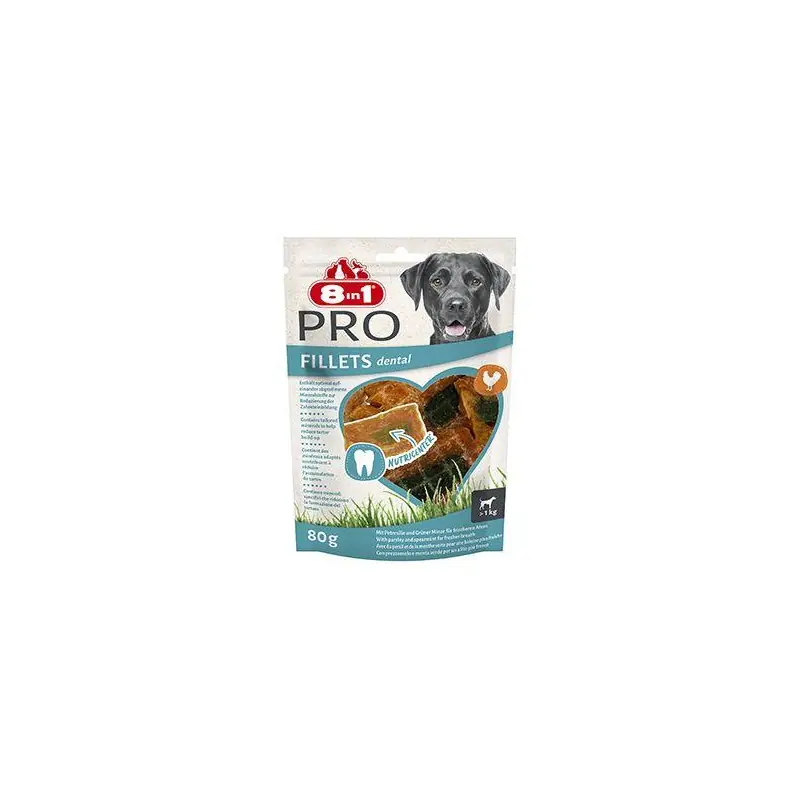 Pochoutka 8in1 Pro Fillets Dental 80g Aktuální