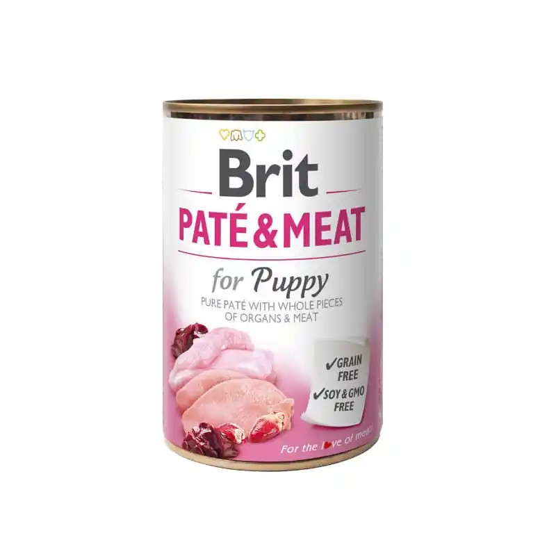 Brit Dog konz Paté & Meat Puppy 400g Značkový