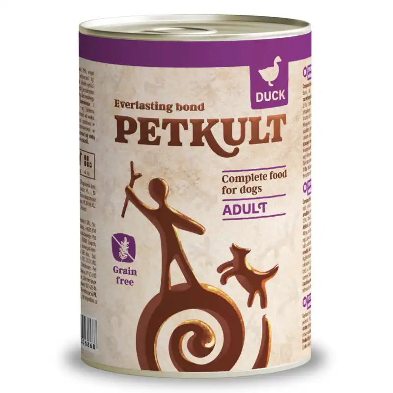 Víkendová Akce Petkult dog konz. Adult Kachní 400g