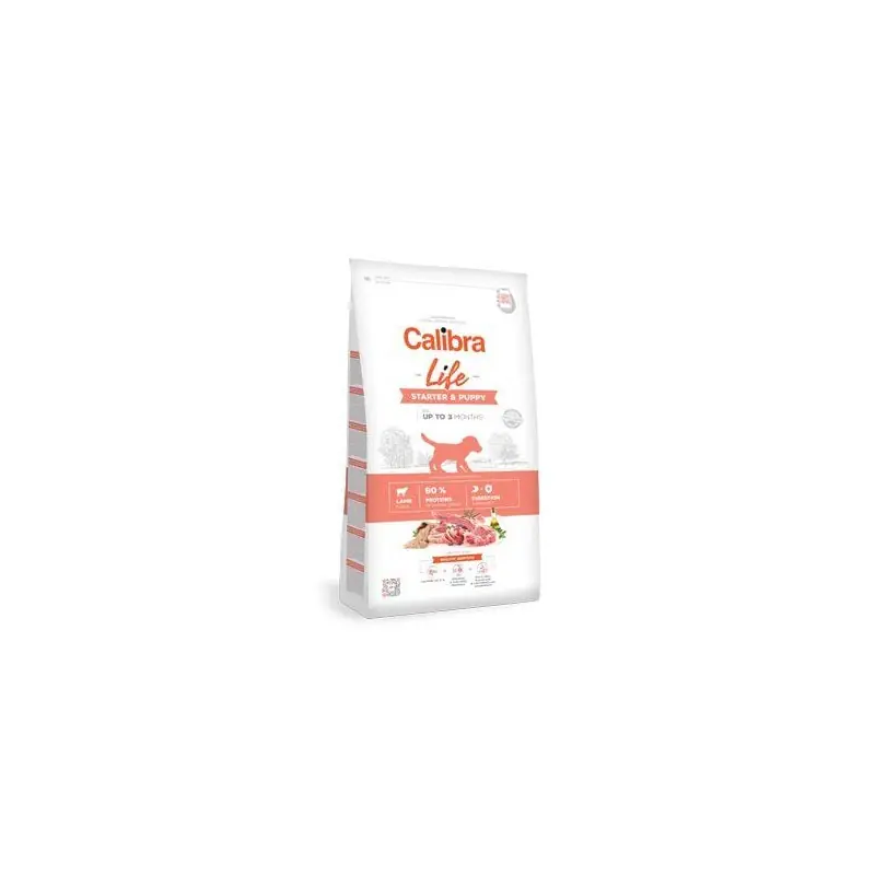 Autentický Calibra Dog Life Starter & Puppy Lamb 750g