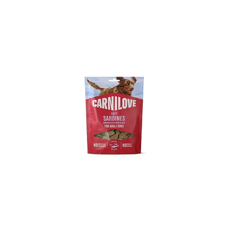 Ihned K Objednání Carnilove Dog Soft Snack Sardines+Wild garlic 200g