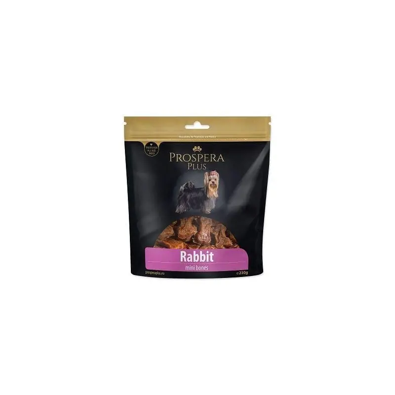 Expresní Doručení Pochoutka Prospera Plus Dog mini kosti z králičího masa 230g