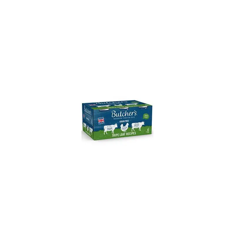 Jen Po Omezenou Doba Butcher‘s Dog Original dršťky/kuře/hovězí konz. 6x400g