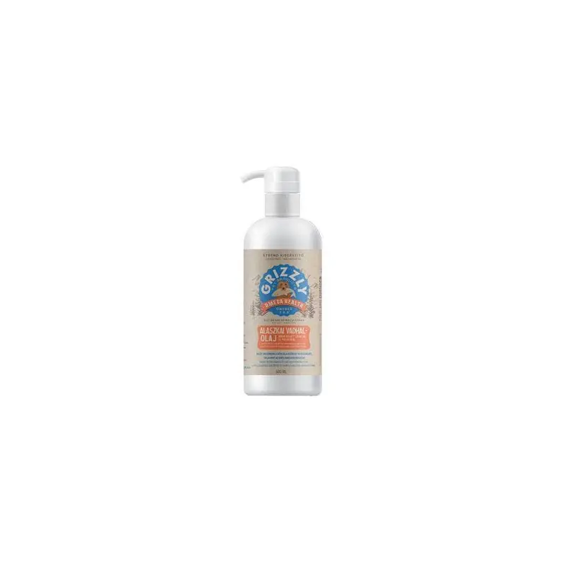 Lososový olej pes Grizzly Salmon Oil Plus 500ml Akční Cena