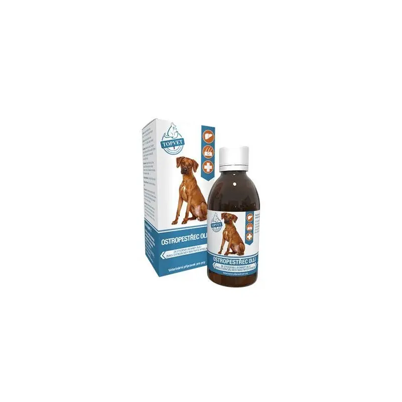 Autentický Ostropestřec olej pro psy 200ml
