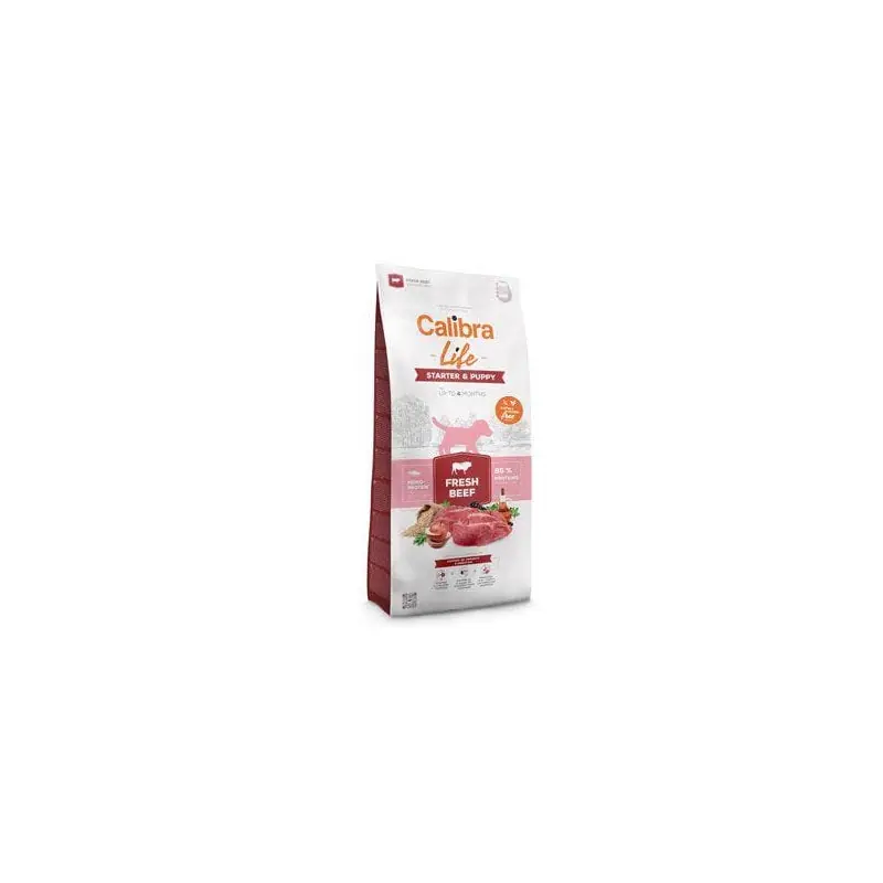Akční Cena Calibra Dog Life Starter & Puppy Fresh Beef 750g