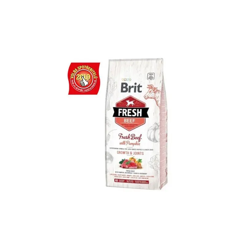 Originální Brit Dog Fresh Beef & Pumpkin Puppy Large 2,5kg