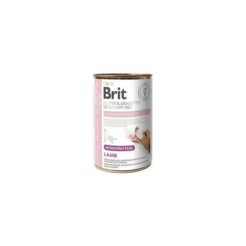 Objednat Nyní Brit VD Dog GF konz Mono Protein Hypoall. Lamb 400g