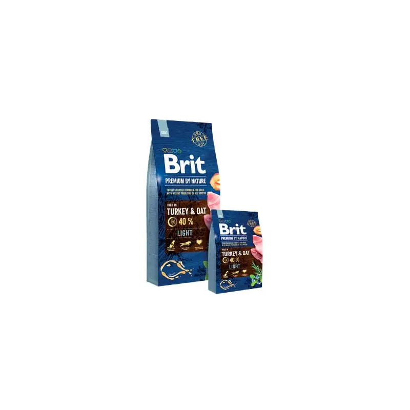 Sezónní Sleva Brit Premium Dog by Nature Light 3kg