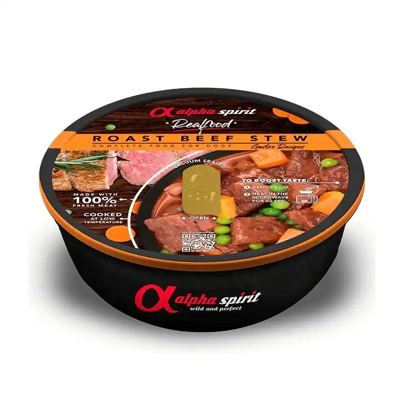 Alpha Spirit pochoutka v konz. Real Food BEEF 280g Poslední Šance