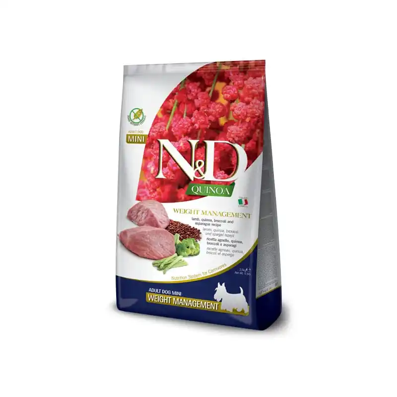 N&D Quinoa DOG Weight Management Lamb Adult Mini 800g Přímo Od Výrobce