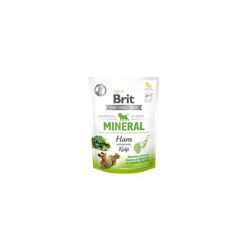 Autentický Brit Care Dog Functional Snack Mineral Ham Puppies150g
