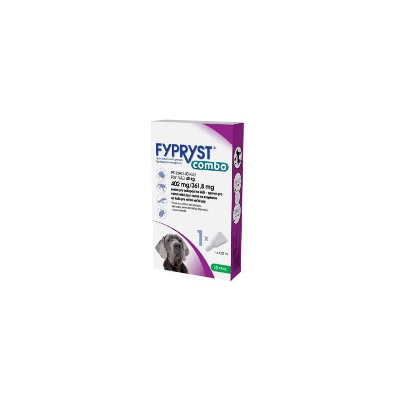 Časově Omezené Fypryst combo spot-on 402/361,8mg pes obří 1 pip