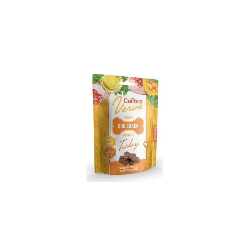 Výhodná Nabídka Calibra Dog Verve Crunchy Snack Fresh Turkey 150g