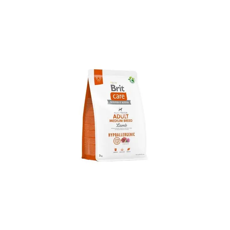 Finální Výprodej Brit Care Dog Hypoallergenic Adult Medium Breed 3kg