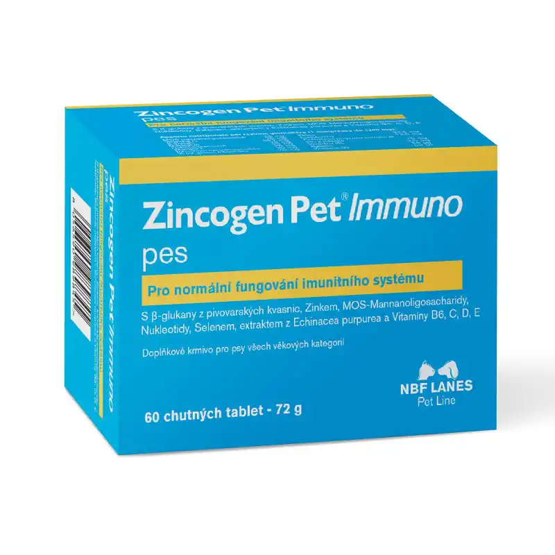 Super Cena Zincogen Pet Immuno pro psy 60 tbl