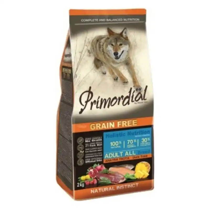 Primordial GF Adult Trout Duck 2kg Jen Po Omezenou Doba