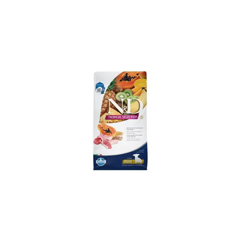 N&D TROPICAL SELECTION DOG Puppy Mini Lamb 1,5kg Výhodná Nabídka