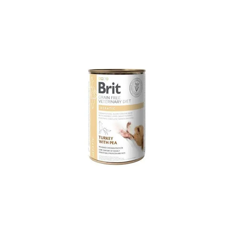 Nejlepší Cena Brit VD Dog GF konz. Hepatic 400g